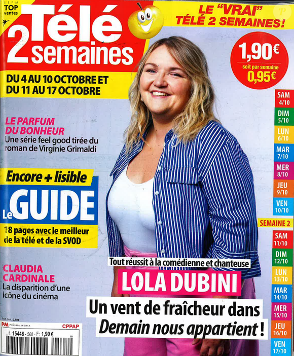 Une de Télé 2 semaines