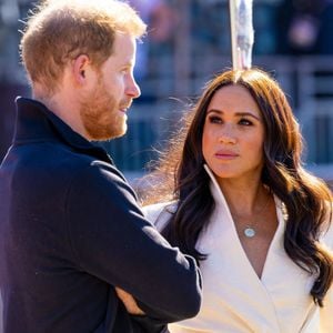 Meghan Markle et le prince Harry à Londres.