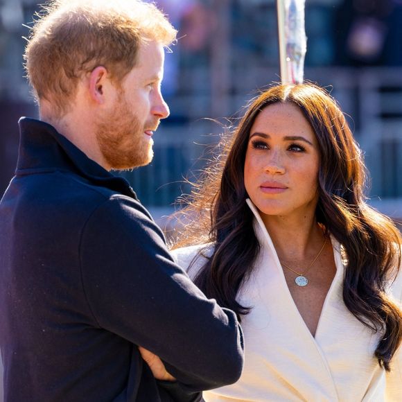 Meghan Markle et le prince Harry à Londres.
