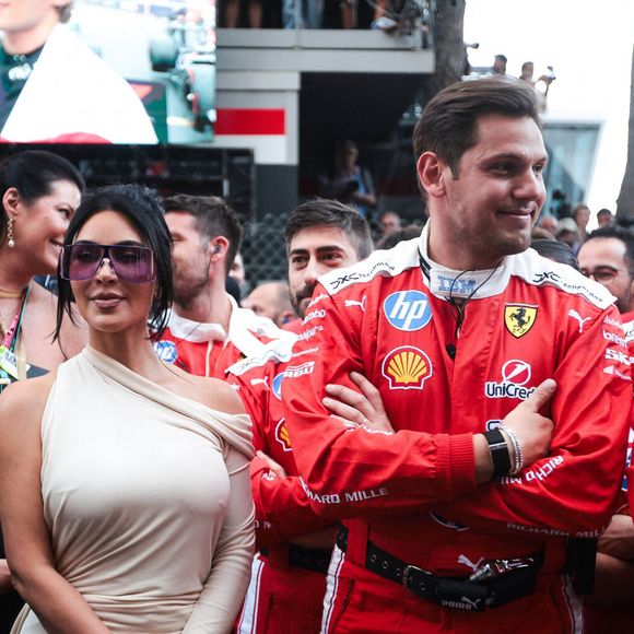 Kim Kardashian assiste au podium lors du Grand Prix de Formule 1 de Monaco 2026.

© DPPI / PsnewZ / Bestimage