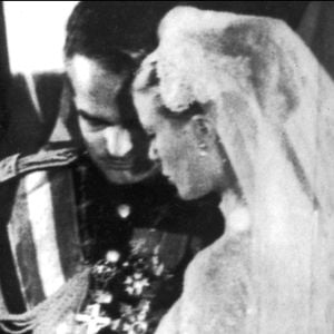 Le mariage religieux en la cathédrale de Monaco de Grace et du prince Rainier III le 19 avril 1956