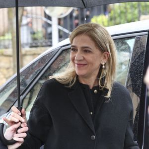 L'Infante Cristina lors du service commémoratif en hommage à Irène de Grèce à Madrid le samedi 17 janvier 2026. Photo par GTres/ABACAPRESS.COM