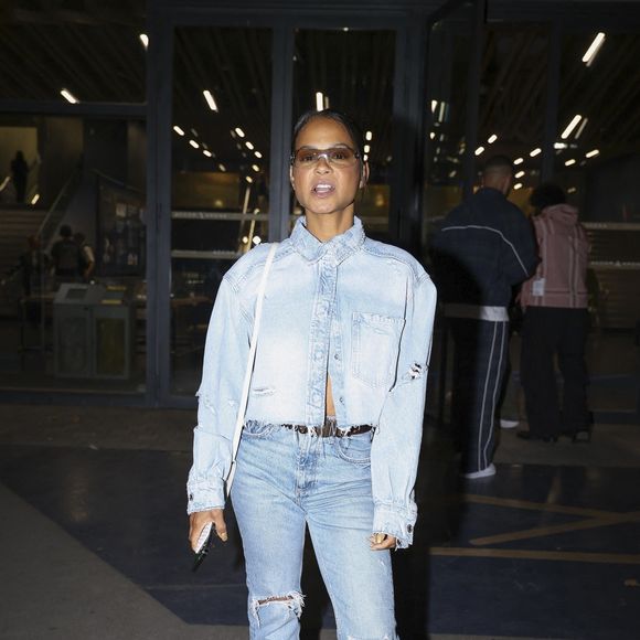 Paris, FRANCE Christina Milian et Matt Pokora ont fait une entrée élégante au concert de Drake à Paris, arrivant main dans la main le 7 septembre 2025.

Photo : Backgrid USA / Bestimage