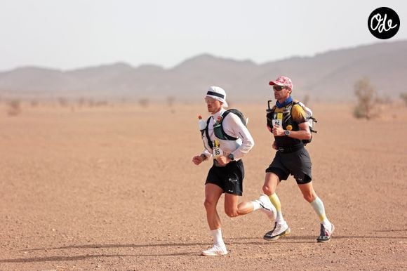 Illustration du Marathon des Sables 2023 dans le désert marocain, le 24 avril 2023.
© Jon Bromley/Action Plus Sports via Zuma Press/Bestimage