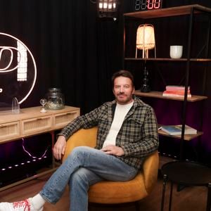 Samuel Le Bihan lors d'une interview exclusive pour "Purepeople"