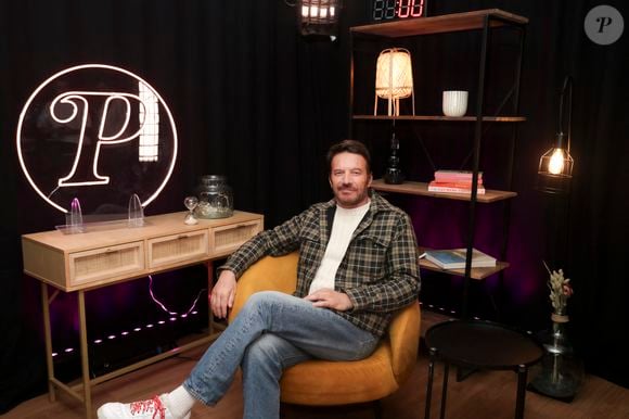 Samuel Le Bihan lors d'une interview exclusive pour "Purepeople"