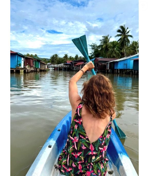 Nathalie Péchalat immortalise ses vacances au Cambodge (Capture d'écran 19 août 2025)
