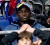 La production en a même fait un cas tout particulier.
Jungeli (danse avec les stars 2025) - Célébrités dans les tribunes du quart de finale de la Ligue des Nations de l'UEFA 2025 "France - Croatie (2-0 / tab 5-4)" au Stade de France à Saint-Denis le 23 mars 2025. © Cyril Moreau/Bestimage