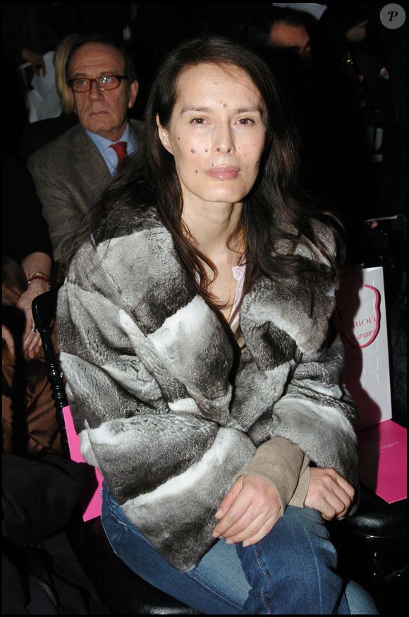 Archives : Bambou au défilé Sonia Ungaro en 2005 à Paris @RACHID BELLAK / BESTIMAGE