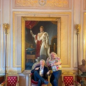 Exclusif - Kyle Eastwood et Pierre-Jean Chalençon au Palais Vivienne à Paris, France, le 31 mai 2023. © Philippe Baldini/Bestimage