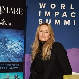 Estelle Lefébure, présidente de l’association Spero Mare au World Impact Summit à Bordeaux le 25 mars 2025. 

© Fabien Cottereau / Bestimage