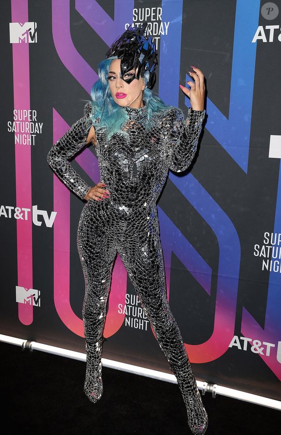 Lady Gaga - Photocall - AT&T TV Super Saturday Night au Meridian à Island Gardens, Miami, le 1er février 2020.