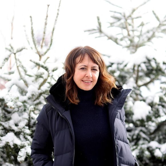 Valérie Bonneton - Photocall du film "Tombés du camion" lors du 27ème Festival International du Film de Comédie de l'Alpe d'Huez, le 19 janvier 2024. 
© Dominique Jacovides / Bestimage