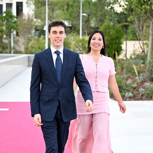 Marie et Louis Ducruet - Le prince de Monaco a inauguré l'exposition "Monaco et les Napoléon(s) - Destins croisés", au Grimaldi Forum à Monaco, le 10 juillet 2025. Claudia Albuquerque / Bestimage