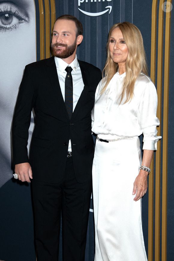 René-Charles Angélil, Celine Dion lors de la projection spéciale à New York de "I Am : Celine Dion" au Alice Tully Hall le 17 juin 2024 à New York City, NY, USA. Photo par Janet Mayer/INSTARImages/ABACAPRESS.COM