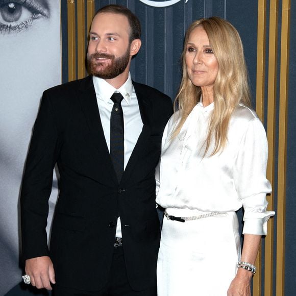 René-Charles Angélil, Celine Dion lors de la projection spéciale à New York de "I Am : Celine Dion" au Alice Tully Hall le 17 juin 2024 à New York City, NY, USA. Photo par Janet Mayer/INSTARImages/ABACAPRESS.COM