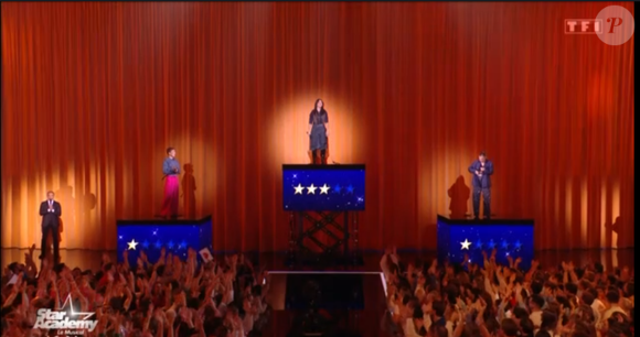 Battle du top 3 dans la Star Academy - capture d'écran TF1