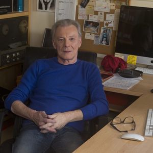 Herbert Leonard et sa femme Cléo chez eux à Barbizon le 2016/12/2016