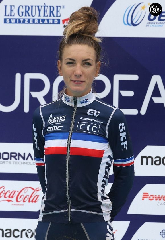 Pauline Ferrand Prevot - Course de Cross-country féminin aux Championnats d’Europe de VTT cross-country 2022 à Munich, Allemagne le 20 Août 2022. © Laurent Lairys / Panoramic / Bestimage