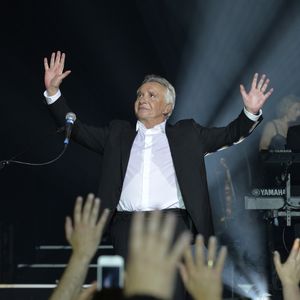 Michel Sardou en concert à l'Olympia à Paris le 7 juin 2013. AGENCE / BESTIMAGE