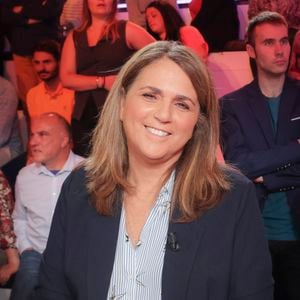 Exclusif - Valérie Benaïm, sur le plateau de de l’émission « TPMP » présentée par C.Hanouna et diffusée en direct sur C8, Paris, France, le 22 octobre 2024. © Jack Tribeca / Bestimage