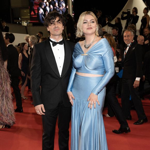 Florian Rossi et Louane assistent au tapis rouge de The Idol lors du 76ème festival de Cannes au Palais des Festivals le 22 mai 2023 à Cannes, France. Photo by David Niviere/ABACAPRESS.COM