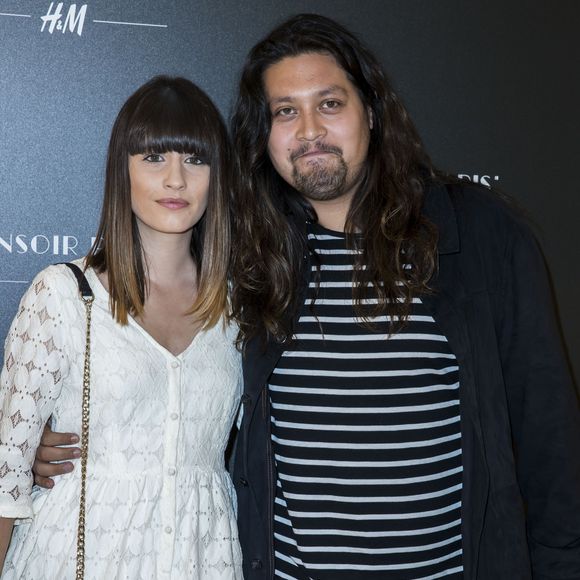 Lulu Gainsbourg et sa compagne Lilou - Soirée d'ouverture du nouveau flagship H&M avec la présentation de la nouvelle collection exclusive "Bonjour Paris" au 1-3 rue Lafayette à Paris, le 19 juin 2018. © Olivier Borde/Bestimage