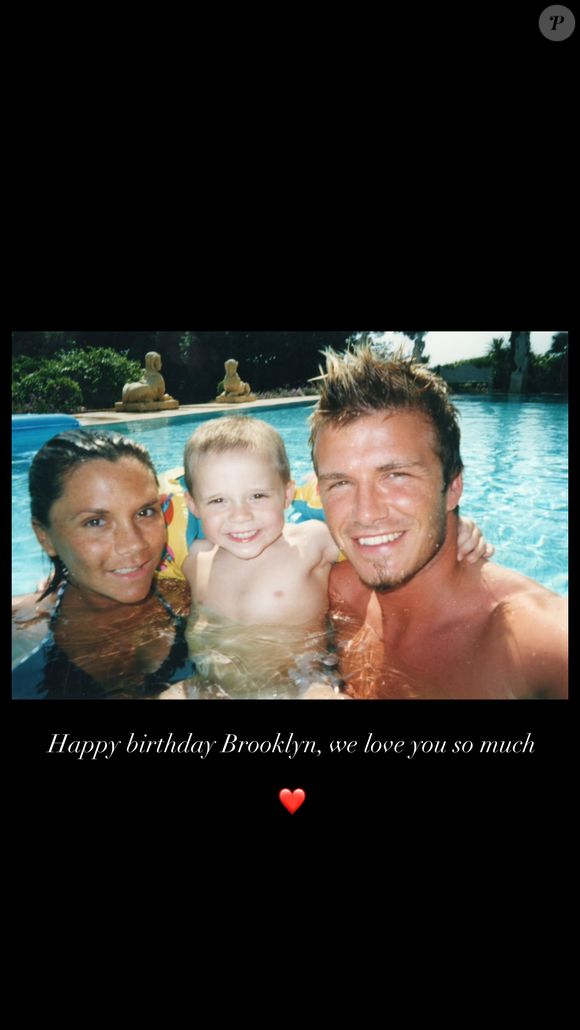 Victoria Beckham a célébré le 27ème anniversaire de son fils aîné Brooklyn.
Instagram