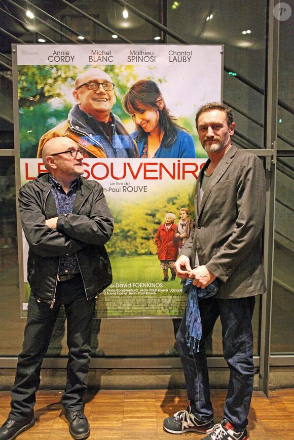 Michel Blanc et Jean-Paul Rouve - Présentation du film "Les souvenirs" à l'UGC Ciné Cité à Bordeaux le 24 novembre 2014.  
Jean-Marc Lhomer / Bestimage