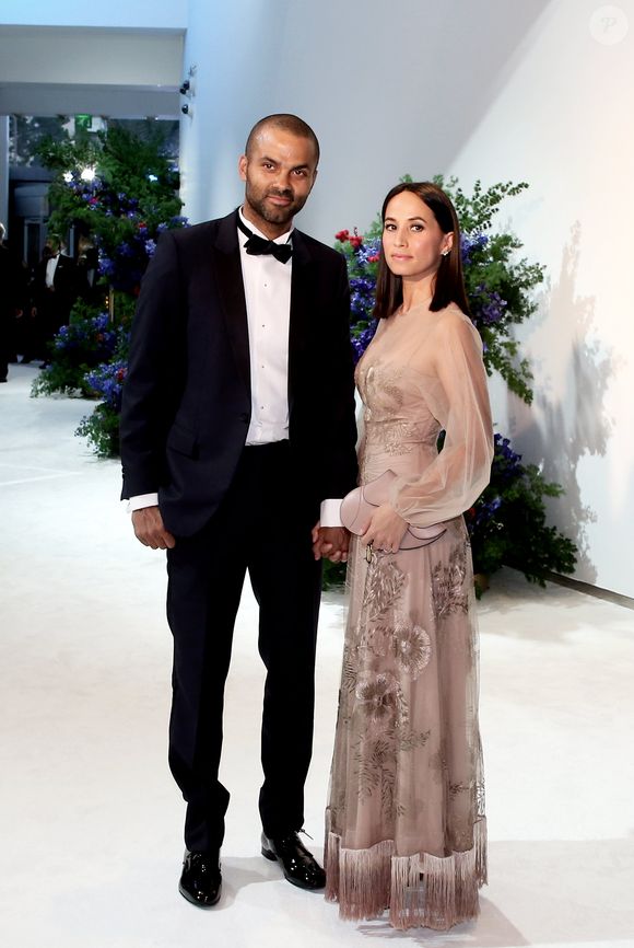 Tony Parker et sa femme Axelle - Arrivées des people au 71 ème gala de la Croix-Rouge Monégasque à Monaco le 26 juillet 2019. © Dominique Jacovides/Bestimage