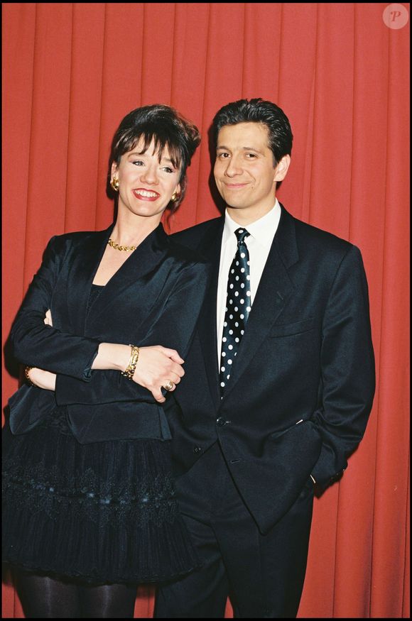 Virginie Lemoine et Laurent Gerra lors des Molières à Paris
©BERTRAND RINDOFF PETROFF / BESTIMAGE