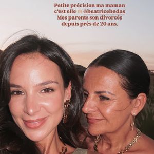 Jade Leboeuf en compagnie de sa mère Béatrice Bodas