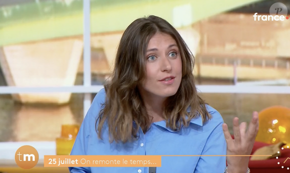Alizé Boissin présente sa première chronique dans Télématin, sur France 2.