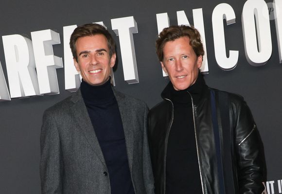 Il a aussi évoqué son compagnon, Jean de Reynal. 

Jean-Baptiste Marteau et son compagnon Jean de Reynal - Avant-première du film "Un parfait inconnu" au Grand Rex à Paris le 15 janvier 2025. © Coadic Guirec/Bestimage