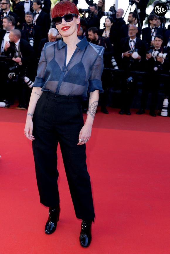 Jennifer Ayache - Montée des marches du film « Karma » lors du 79ème Festival International du Film de Cannes, le 15 mai 2026. © Olivier Borde / Bestimage