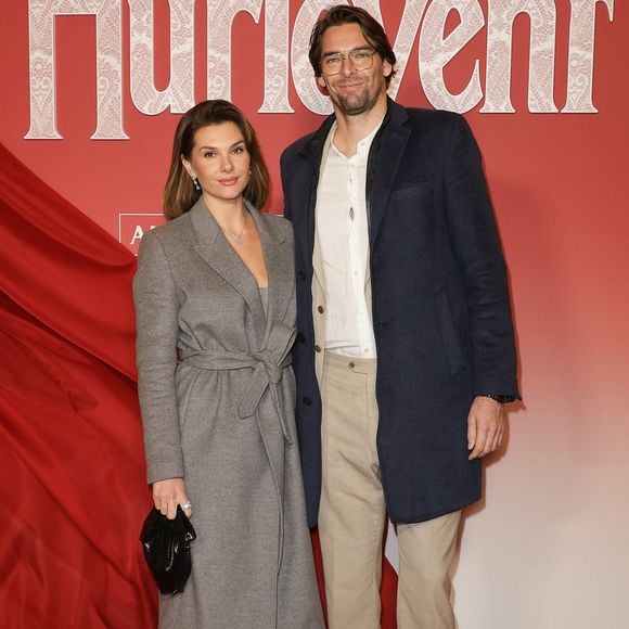 Camille Lacourt et sa compagne Alice Detollenaere - Avant-première du film "Hurlevent" au Grand Rex à Paris le 2 février 2026. © Coadic Guirec/Bestimage