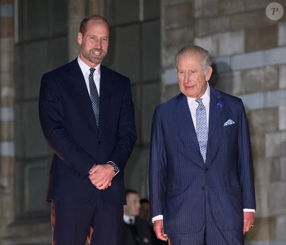 Le roi Charles III et le prince de Galles assistent à l'événement Countdown to Cop30, organisé conjointement par le Natural History Museum et le gouvernement britannique au London Museum. Cet événement rassemble les acteurs de la lutte contre le changement climatique et la perte de la nature, en amont du sommet de la Cop30 qui se tiendra à Belém, au Brésil, en novembre. Jeudi 9 octobre 2025. Photo par Henry Nicholls/PA Wire/ABACAPRESS.COM