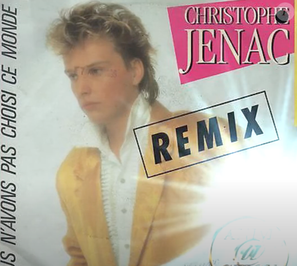 Pochette de disque d'un titre de Christophe Jenac.