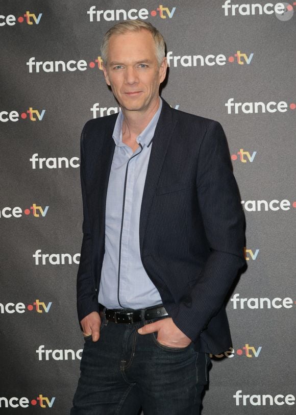 Julien Arnaud - Photocall à l'occasion des 40 ans de l'émission "Télématin" au siège de France Télévisions à Paris le 6 février 2025. © Coadic Guirec/Bestimage