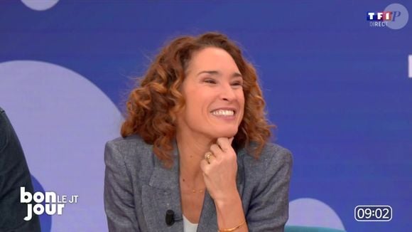 Marie-Sophie Lacarrau dévoile les coulisses de la révélation de Didier Deschamps, dans "Bonjour", le 8 janvier 2025, sur TF1