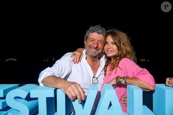 Exclusif - Philippe Warrin et sa femme Ingrid Chauvin - Soirée en collaboration avec la marque de Rhum de JoeyStarr « Carnival » au restaurant Neptune à Monaco lors du 64ème Festival de Télévision de Monte Carlo le 14 juin 2025.
© Pierre Perusseau / Osuna / Bestimage