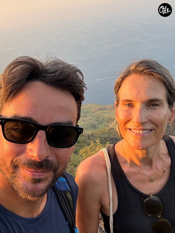 Le couple pose notamment ensemble lors d’un rare selfie.

Julian Bugier a partagé des photos de son séjour en Italie avec Claire Fournier. Capture d'écran Instagram