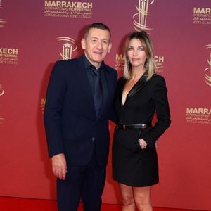 Dany Boon et sa compagne Clara Vello - Tapis rouge dans le cadre de la 22ème édition du Festival International du Film de Marrakech le 2 décembre 2025. © Dominique Jacovides/Bestimage