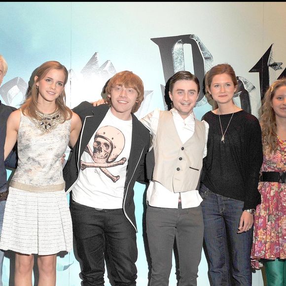 Archives - Tom Felton, Emma Watson, Rupert Grint, Daniel Radcliffe, Bonnie Wright et Jessie Cave à à l'avant-première de Harry Potter et le prince de sang mêlé, à Londres en 2009.