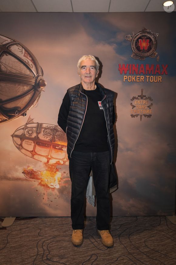 Raymond Domenech - Photocall du Winamax Poker Tour à Paris le 8 Novembre 2025. ©Florian Lavielle/Bestimage