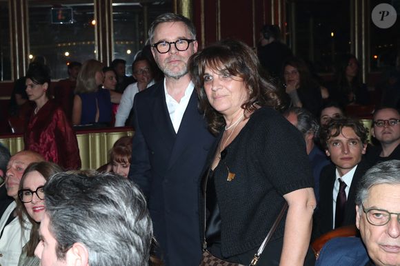 Guillaume de Tonquédec et Maria Martin (Directrice du Théâtre Édouard VII) à la 36ème cérémonie des Molières aux Folies Bergère à Paris le 28 avril 2025.

© Bertrand Rindoff / Bestimage
