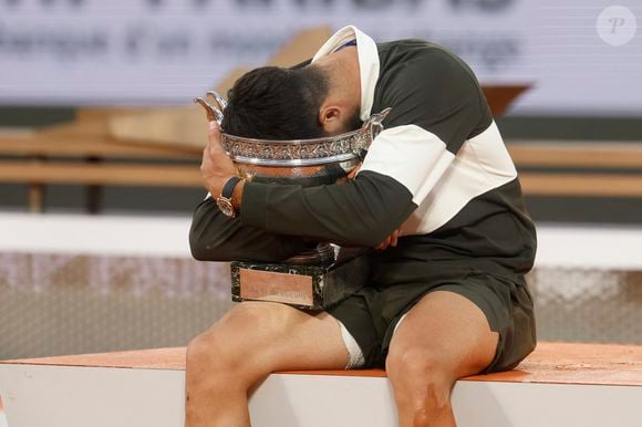 Carlos Alcaraz remporte les internationaux de France de Tennis de Roland Garros 2025 face à J.Sinner à Paris, le 8 juin 2025 (Credit Image: © Loic Baratoux/ZUMA Press Wire / Bestimage)