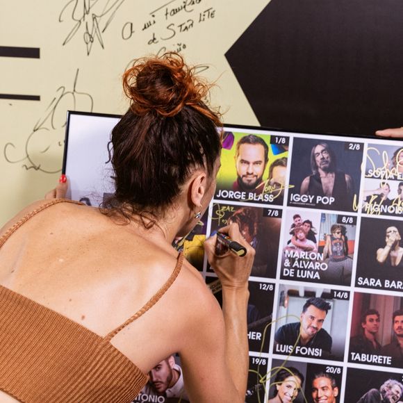 Zaz se produit sur scène lors du festival Starlite Occident à Marbella (Espagne), pour y présenter son nouvel album "Isa", réalisé pendant le confinement du printemps 2020. (Backgrid UK/ Bestimage).