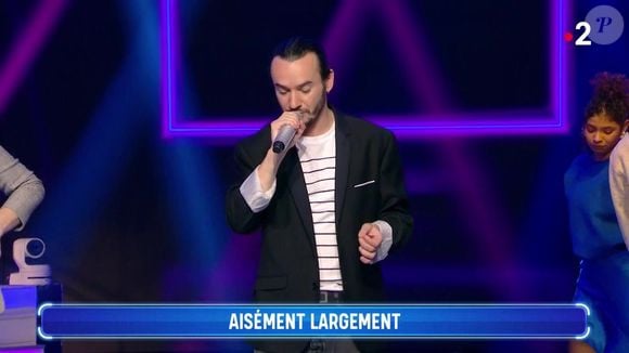 Benoît dans "N'oubliez pas les paroles", le 6 janvier 2024, sur France 2