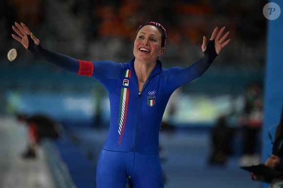 Francesca Lollobrigida de l'Italie pendant les Jeux Olympiques d'hiver, Milano Cortina 2026, à l'arène de patinage de vitesse de Milano, le 7 février 2026 à Milano, Italie Photo par Federico Manoni/ZUMA Press Wire)